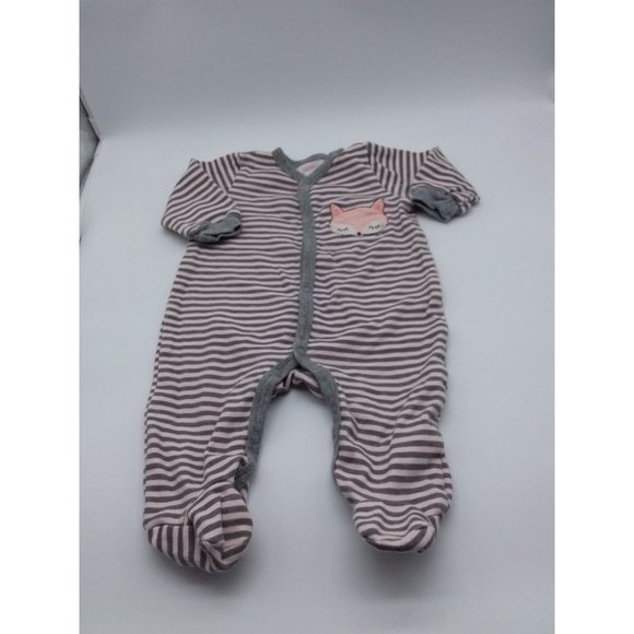 Koala Baby Infant Girls Sleeper Footie Size 0-3 Months - Picture 1 of 8